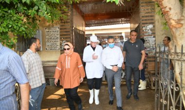 محافظ الغربية: فتح المجازر بالمجان لاستقبال الأضاحي خلال العيد