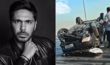 العناية الإلهية تنقذ باهر النويهي من الموت بعد انقلاب سيارته