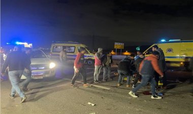 إصابة 3 أشخاص في حوادث تصادم بالقليوبية