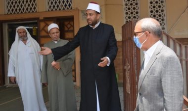 محافظ القليوبية يتفقد المساجد والساحات قبل صلاة عيد الأضحى