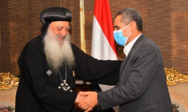 بالصور.. محافظ الغربية يستقبل المهنئين بعيد الأضحى المبارك