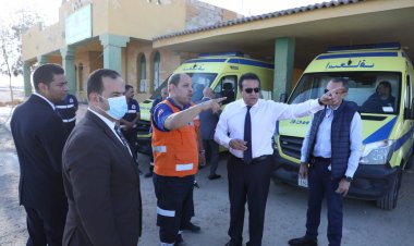 خالد عبد الغفار: تمركز 133 سيارة إسعاف على الطرق المؤدية لمحافظتي الإسكندرية ومطروح