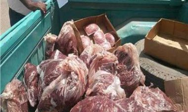 ضبط 80 طن دواجن ولحوم وأسماك غير صالحة بالقليوبية