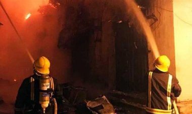 حريق هائل يلتهم وحدة سكنية بجوار سيتي ستارز بمدينة نصر