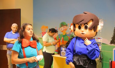 وفد الكنيسة الإنجيلية بالأقصر يحتفل بعيد الأضحى مع محاربي السرطان