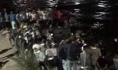 بالأسماء.. مصرع ٧ أطفال بينهم ٦ أشقاء  في حادث سقوط تروسيكل بترعة غرب الأقصر