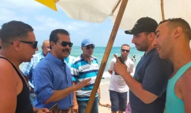 محافظ الإسكندرية يوجه بتوقيع غرامة مالية على 7 شواطئ مخالفة