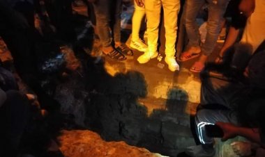 ادعولها تخرج حتي لا تتكرر مأساة «ريان».. سقوط طفلة في «بيارة» صرف صحي بالمحلة