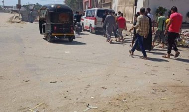 تشيع جثمان طفلة سقطت فى بئر صرف مغطى بالمحلة الكبرى