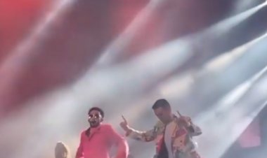 رقص محمد رمضان والشيف بوراك على أنغام «رايحين نسهر» في حفله بتركيا