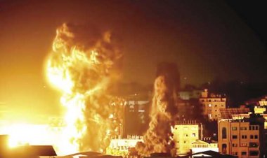 قوات الاحتلال الإسرائيلي قصفت مواقع بقطاع غزة فجرا