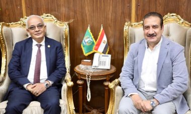 محافظ المنوفية يستقبل نائب وزير التعليم لمتابعة ملف تأهيل وتدريب المعلمين  