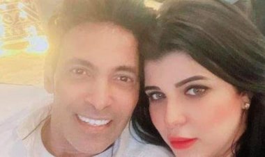 سعد الصغير يصالح زوجته برلنتي عامر بـ15 بوكيه ورد: «كده هزعل منك كل يوم»