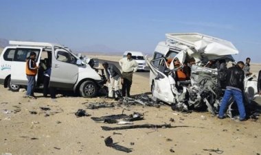 مصرع وإصابة 55 شخصًا في حادث تصادم مروع بالمنيا