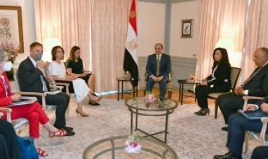 السيسي لوزيرة خارجية ألمانيا: لا سبيل لتسوية الأزمات إلا بالحلول السياسية