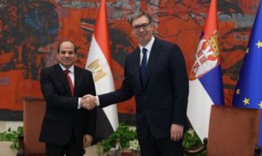 الرئيس السيسي ونظيره الصربي يشهدان إطلاق الشراكة الاستراتيجية بين البلدين