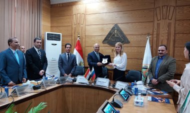 رئيس جامعة بنها يوقع بروتوكول تعاون مع جامعة سانت بطرسبرج