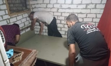 قافلة مساعدات إنسانية بمركزي حوش عيسى ودمنهور للأسر الأولى بالرعاية