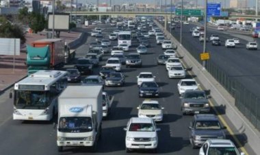 تحويلات مرورية تزامنا مع تنفيذ أعمال كوبري كارفور أعلى الطريق الدائري