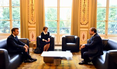 السيسي يؤكد لماكرون موقف مصر الثابت تجاه القضية الفلسطينية