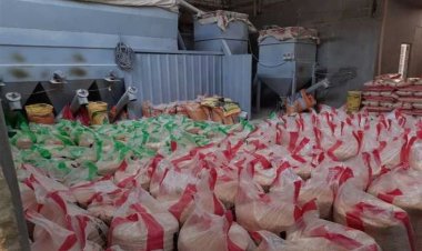 ضبط 5 مصانع أعلاف حيوانية مجهولة المصدر بالقليوبية