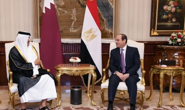 أمير قطر ونائبه يهنئان الرئيس السيسى بذكرى ثورة 23 يوليو المجيدة