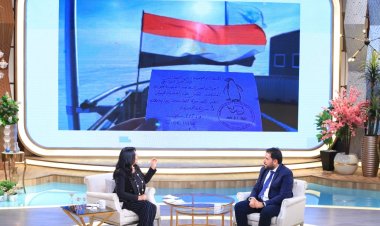 من القطب الجنوبي.. رسالة بخط اليد لـ«منى الشاذلي»