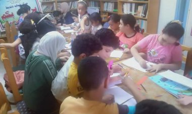 تحت عنوان «مسابقة في الرسم الحر».. تنمية مواهب الطلائع بمركز شباب دنديط