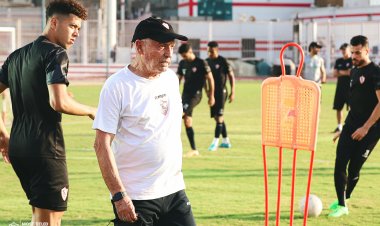 مران الزمالك.. «فيريرا» يحفز اللاعبين.. وعمر جابر يشارك في التدريبات  