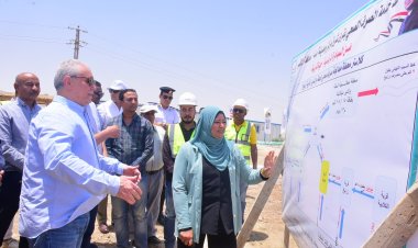 محافظ الأقصر يطلق أول شعلة غاز طبيعي بقرية توماس ضمن «حياة كريمة»