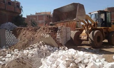 حملات مكثفة بمراكز ومدن الشرقية لإزالة التعديات على الأراضي الزراعية