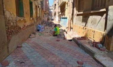 بتكلفة 490 ألف جنيه.. رصف وتجميل الشوارع الداخلية بمنتزه الزقازيق