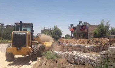 تنفيذ إزالات للمباني المخالفة على الأراضي الزراعية بالشرقية