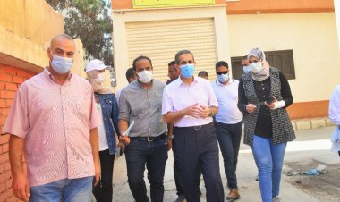 محافظ الغربية يتفقد مشروعات «حياة كريمة» في 8 قرى بزفتي