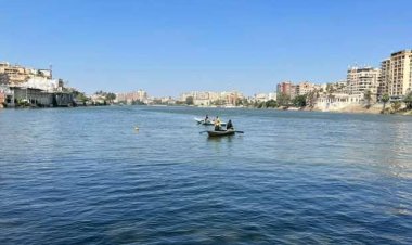 الإنقاذ النهري ينتشل جثة شخص من مياه بحر مويس بالشرقية