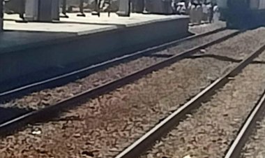 قطار يشطر شخصًا نصفين بمحطة طهطا في سوهاج