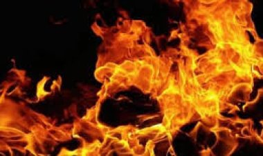 عامل يشعل النيران في نفسه ويقفز من بلكونة والدة زوجته بمصر القديمة 