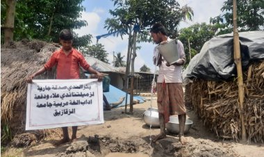 «صدقة جارية».. طلاب آداب الزقازيق يساهمون في حفر بئر مياه لروح زميلتهم