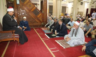 محافظ المنوفية يشهد احتفالية رأس السنة الهجرية بمسجد الأنصاري بشبين الكوم