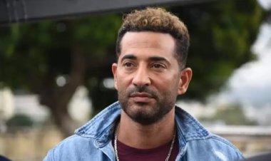 شاهد.. أحدث ظهور لـ أبناء عمرو سعد وزوجته شيماء فوزي