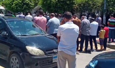 تشييع جثمان الكابتن إبراهيم الدسوقي لاعب الزمالك والمنتخب السابق ببنها