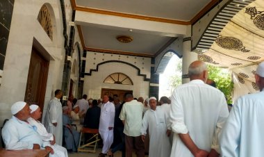 بالصور..إقبال في انتخابات جمعية صائدي الأسماك في كفر الشيخ