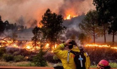 تغييرالمناخ يتسبب فى نزوح مايقرب من 2000 شخص بحريق ولاية كاليفورنيا