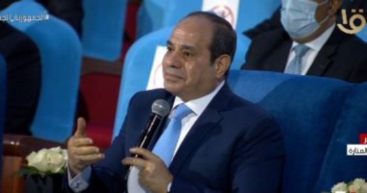 الرئيس السيسي: فترة كورونا اختبار وحكمة من ربنا