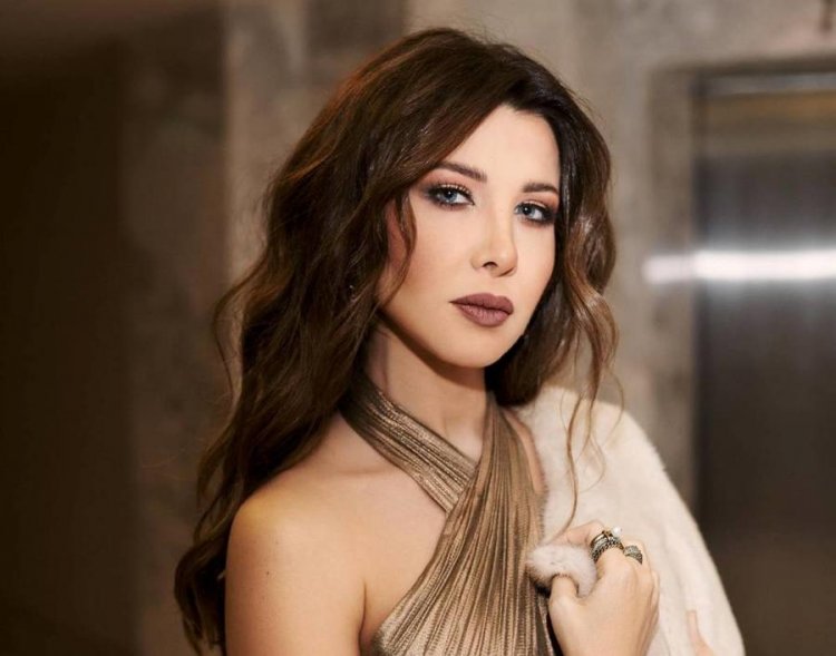 نانسي عجرم نجمة حفل اختيار ملكة جمال لبنان 2022