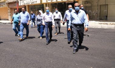 الغربية: رصف وتطوير 528 شارع بطول 426 كم