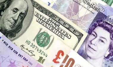 ارتفاع الجنيه الاسترلينى أمام  الدولار واليورو خلال تعاملات اليوم 