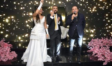 هشام عباس ودينا يشعلان حفل زفاف كريمة «عاصم المنياوي».. صور