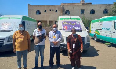 الدقهلية: قافلة طبية علاجية بقرية قراش للكشف على 1076 مريض خلال يومين