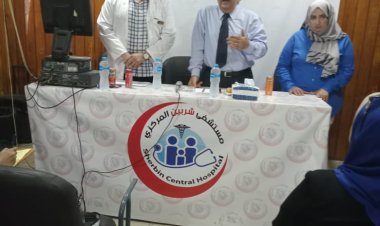 وكيل «صحة الدقهلية» يجتمع بمدير مستشفى شربين المركزي ورؤساء الأقسام لمناقشة خطة العمل